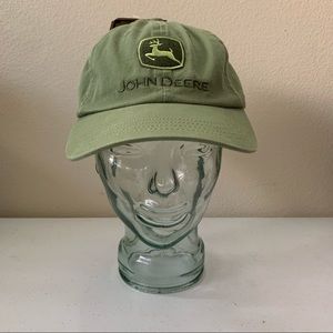 NWT green John deere hat